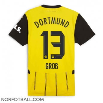 Billige Fotballdrakt Borussia Dortmund Pascal Gross #13 Replika Hjemmedrakt 2024-25 Kortermet